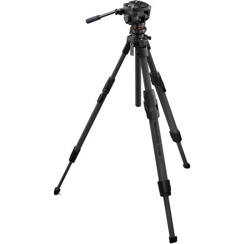 حامل ثلاثي القوائم Manfrotto ONE من ألياف الكربون مع رأس هيدروليكي 500X