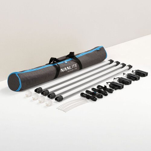 NANLITE Pavotube II 30C LED 4' RGBWW Tube Light 4KIT