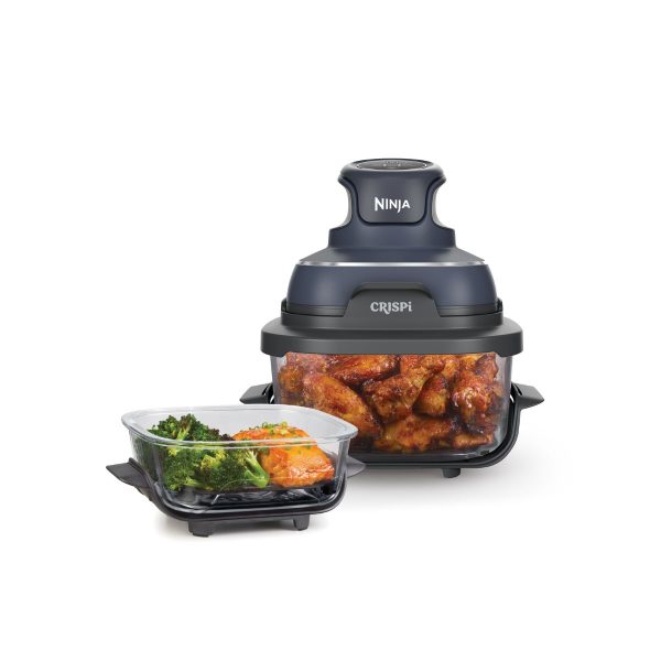 Ninja Crispi 4-in-1 Portable Glass Air Fryer-Cyberspace FN101MEGY