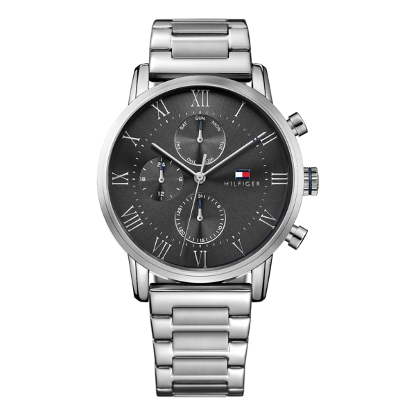 Tommy Hilfiger KANE Men Watch, Analog - Silver 1791397