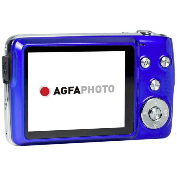 بطارية كاميرا Agfaphoto Realishot DC8200 + حقيبة + بطاقة SD سعة 16 جيجابايت - أزرق