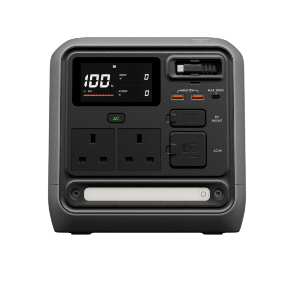 DJI Power 1000 Mini Portable Power Station 1024Wh LiFePO4 Battery | 2200W Output | Fast Charging | UPS Backup Power