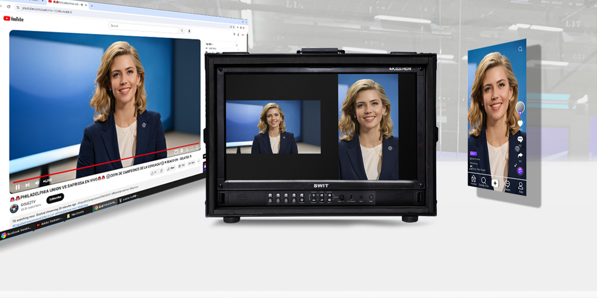 Swit Fm-215Hdr 21.5&Quot; 1000Nits 12G-Sdi Hdr Field Monitor | 4K Hdr Qled Production Monitor With Multi-View 5 Swit Swit Fm-215Hdr Is A Professional 21.5-Inch Qled Hdr Field Monitor Designed For Film Production, Broadcasting, Live Streaming, And On-Set Monitoring. Featuring A 1000Nits Daylight-Viewable Display, 12G-Sdi And Hdmi 2.0 4K Inputs, Hdr Monitoring, Quad-View Display, Built-In Waveform Tools, 3D Lut Support, And Ultra-Low Latency Processing, It Delivers Accurate Monitoring For Demanding Production Environments. Fm 215Hdr 9 Swit Swit Fm-215Hdr Is A Professional 21.5-Inch Qled Hdr Field Monitor Designed For Film Production, Broadcasting, Live Streaming, And On-Set Monitoring. Featuring A 1000Nits Daylight-Viewable Display, 12G-Sdi And Hdmi 2.0 4K Inputs, Hdr Monitoring, Quad-View Display, Built-In Waveform Tools, 3D Lut Support, And Ultra-Low Latency Processing, It Delivers Accurate Monitoring For Demanding Production Environments. Swit Fm-215Hdr Swit Fm-215Hdr 21.5&Quot; 1000Nits 12G-Sdi Hdr Field Monitor | 4K Hdr Qled Production Monitor With Multi-View