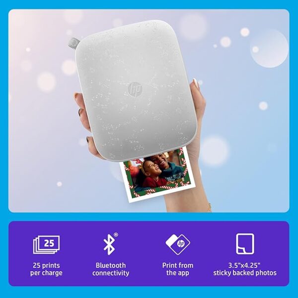 HP Sprocket 3x4 Portable Bluetooth Printer