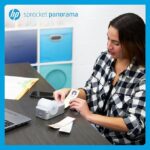 HP Sprocket Panorama Printer HP500 White