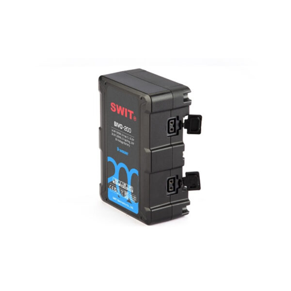 SWIT BIVO-200 196Wh Bi-Voltage B-Mount Battery Pack | 14.4V / 28.8V | 200W Load | OLED Display