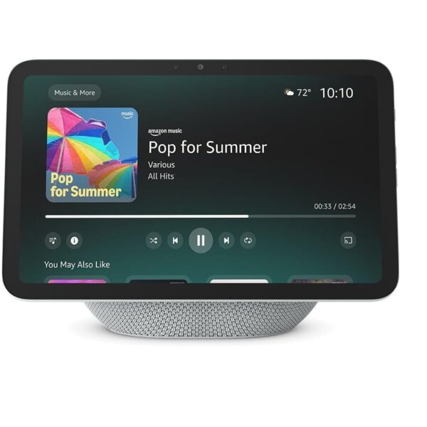 أمازون إيكو شو 8 (الجيل الأحدث)، شاشة Vibrant HD 8.7" مع صوت مكاني، وأليكسا، جرافيت (Copy)