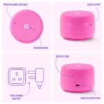 Yasmina Lite AI Smart Speaker – Green | Arabic & English Voice Assistant - Image 4