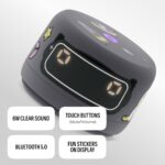 Yasmina Lite AI Smart Speaker – Gray | Arabic & English Voice Assistant - Image 2