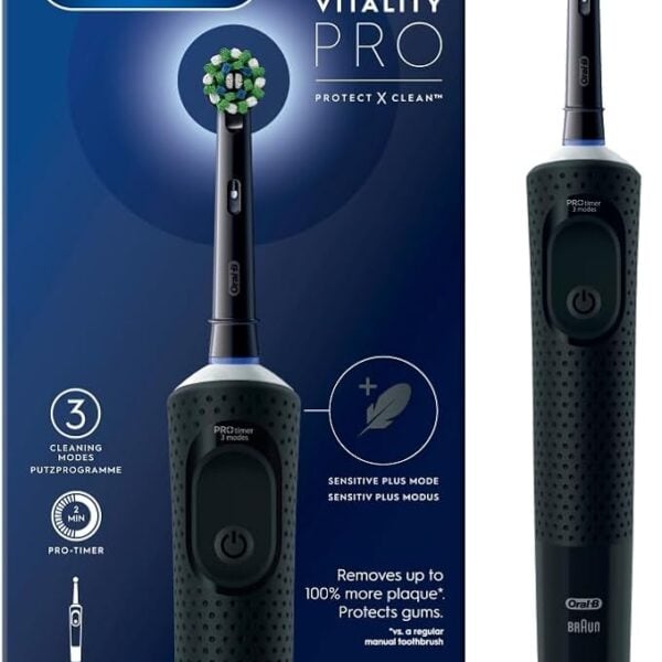 Oral-B Vitality Pro D103 Rechargeable Electric Toothbrush – Black