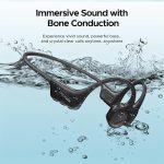 BoneBeat Swim Bone Conduction Headphones IP68 Black