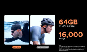 Boneair Swim 1 07 Doogee &Lt;Strong&Gt;Dgej-Cp005-00&Lt;/Strong&Gt; Experience Music Without Blocking Your Ears With The&Lt;Strong&Gt; Doogee Boneair Swim Bone Conduction Headphones&Lt;/Strong&Gt;. Designed For Swimmers And Athletes, These Open-Ear Headphones Feature &Lt;Strong&Gt;Ip68 Waterproof&Lt;/Strong&Gt; Protection, &Lt;Strong&Gt;Bluetooth 5.4, 64Gb Built-In Mp3 Storage,&Lt;/Strong&Gt; Ai Call Noise Reduction, And Up To &Lt;Strong&Gt;8 Hours Of Playback&Lt;/Strong&Gt;, Making Them Ideal For Swimming, Running, Cycling, And Outdoor Adventures. Doogee Boneair Swim Doogee Boneair Swim Bone Conduction Headphones | Ip68 Waterproof | Bluetooth 5.4 | 64Gb Mp3 Storage | Open-Ear Sports Headset | Dark Gray