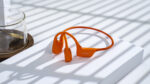 DOOGEE BoneAir Swim Bone Conduction Headphones | IP68 Waterproof | Bluetooth 5.4 | 64GB MP3 Storage | Open-Ear Sports Headset | Orange - Image 4