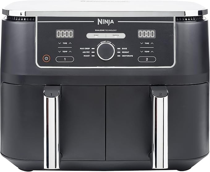 Ninjaaf400-1 Ninja Foodi Dual Zone Air Fryer Af400