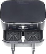 Ninja Foodi Dual Zone Air Fryer 2 Drawers, 6 Cooking Functions, 9.5L Capacity, Black, AF400ME - Image 4