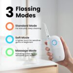 أوكلين إيرببمب A10 (Oclean AirPump A10) جهاز تنظيف الفم بالماء - رمادي - الصورة 2