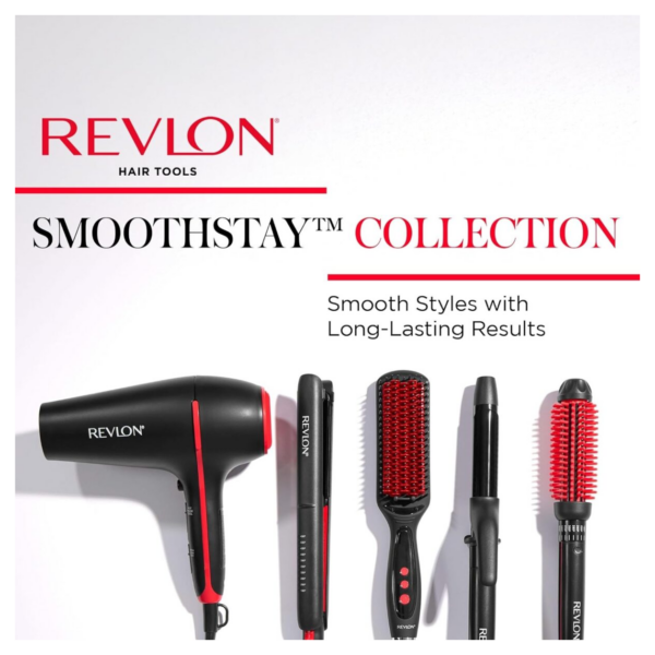 REVLON SmoothStay Coconut Oil Infused Hair Dryer with Diffuser and Concentrator – RVDR5317