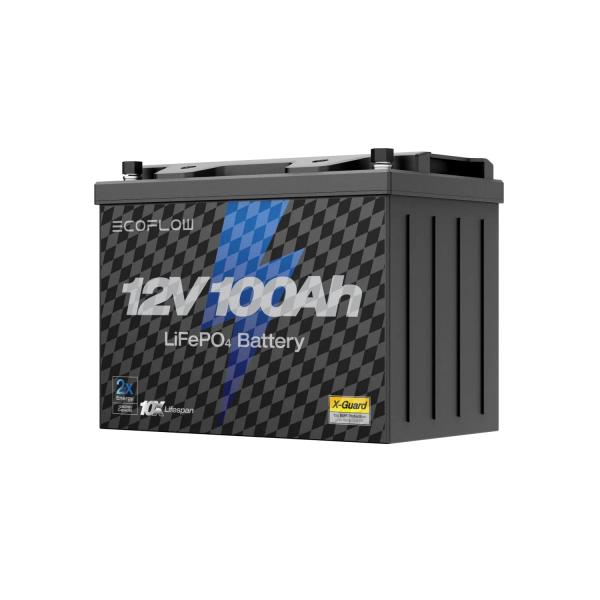 EcoFlow 12V 100Ah LiFePO4 Battery for Solar
