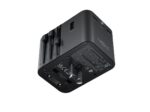 ⁦ACEFAST Z8 45W GaN Universal Travel Adapter – 3 USB-C + 2 USB-A – Black⁩ - الصورة ⁦4⁩