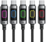 ACEFAST USB-C to USB-C Cable 60W 1.2m - C21-03 - Black - Image 3