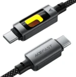 ACEFAST USB-C to USB-C Cable 60W 1.2m - C21-03 - Black - Image 2