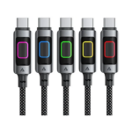 كابل أيس فاست (ACEFAST) USB-C إلى USB-C بقدرة 60 واط وطول 1.2 متر - C21-03 - أسود - الصورة 2