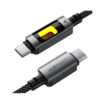 كابل أيس فاست (ACEFAST) USB-C إلى USB-C بقدرة 60 واط وطول 1.2 متر - C21-03 - أسود - الصورة 4