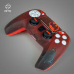 FR-TEC Batman Custom Kit for PS5 DualSense | Silicone Cover, Grips & Touchpad Sticker - Image 2