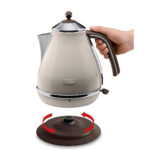 DeLonghi Icona Vintage 1.7L Kettle - Beige (3)