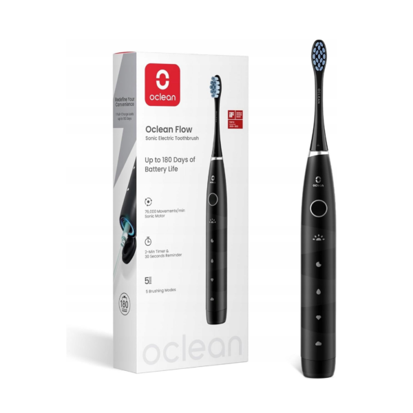 Oclean Flow Black Electric Toothbrush
