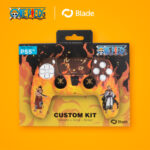 ⁦FR-TEC One Piece Fire Custom Kit for PS5 DualSense | Silicone Cover & Grips⁩ - الصورة ⁦2⁩