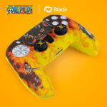 ⁦FR-TEC One Piece Fire Custom Kit for PS5 DualSense | Silicone Cover & Grips⁩ - الصورة ⁦4⁩