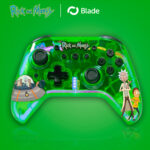 FR-TEC Rick and Morty Wireless Gaming Controller with RGB for Switch 2, Switch & PC - الصورة 2