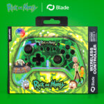 FR-TEC Rick and Morty Wireless Gaming Controller with RGB for Switch 2, Switch & PC - الصورة 4