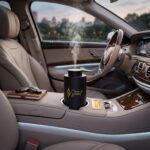 موزع عطور السيارة الذكي هوم سينت (Home Scent) | موزع زيوت عطرية قابل للشحن عبر USB | للسيارة والمنزل | أسود - الصورة 2