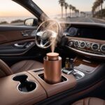 Home Scent Smart Car Aromatherapy Diffuser | USB Rechargeable Essential Oil Diffuser | Car & Home | Rose Gold - Image 2