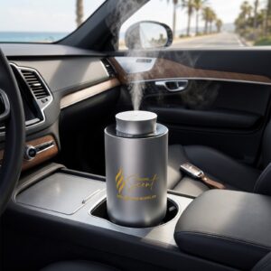 Whatsapp Image 2026 08 05 At 5.08.47 Pm 8 &Lt;P&Gt;انعشوا محيطكم مع &Lt;Strong&Gt;موزع الرائحة الذكي للسيارة من Home Scent&Lt;/Strong&Gt;. مصمم للاستخدام في السيارة والمنزل، هذا الموزع الأنيق &Lt;Strong&Gt;القابل لإعادة الشحن عبر Usb&Lt;/Strong&Gt; يتميز بـ &Lt;Strong&Gt;سعة 10 ملليتر للزيوت العطرية&Lt;/Strong&Gt;، وإعدادات شدة رائحة ومؤقت قابل للتعديل، وتشغيل هادئ جداً، وتغطية تصل إلى &Lt;Strong&Gt;100 متر مكعب.&Lt;/Strong&Gt; متاح بألوان أسود وفضي ووردي ذهبي، يخلق أجواءً منعشة ومريحة حيثما ذهبتم.&Lt;/P&Gt; موزع عطور سيارة هوم سنت (Home Scent) الذكي للأروماثيرابي | موزع زيوت عطرية قابل للشحن عبر Usb | للسيارة والمنزل | فضي