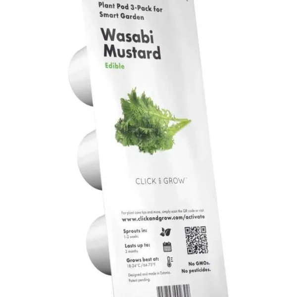 Click & Grow Wasabi Mustard Pods
