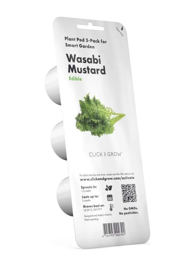 A88Bc09D-B562-4147-9C76-8B87Dd0F48Ae Click &Amp;Amp; Grow Wasabi Mustard Pods