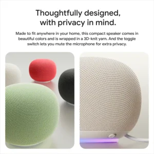 D4F909D9 0Dbf 40De B0F5 E6Ec5D3364Ea جوجل The &Lt;Strong&Gt;Google Home Smart Speaker - Berry Color&Lt;/Strong&Gt; With Gemini Combines Powerful Ai Assistance With High-Quality Audio To Help You Stay Connected, Organized, And Entertained. Control Compatible Smart Home Devices, Stream Music, Ask Questions, Manage Your Schedule, And Enjoy Natural Conversations—All With Simple Voice Commands. Google Home Smart Speaker With Gemini - Berry Color Google Home Smart Speaker With Gemini - Berry Color | Ai Voice Assistant &Amp; Smart Home Hub