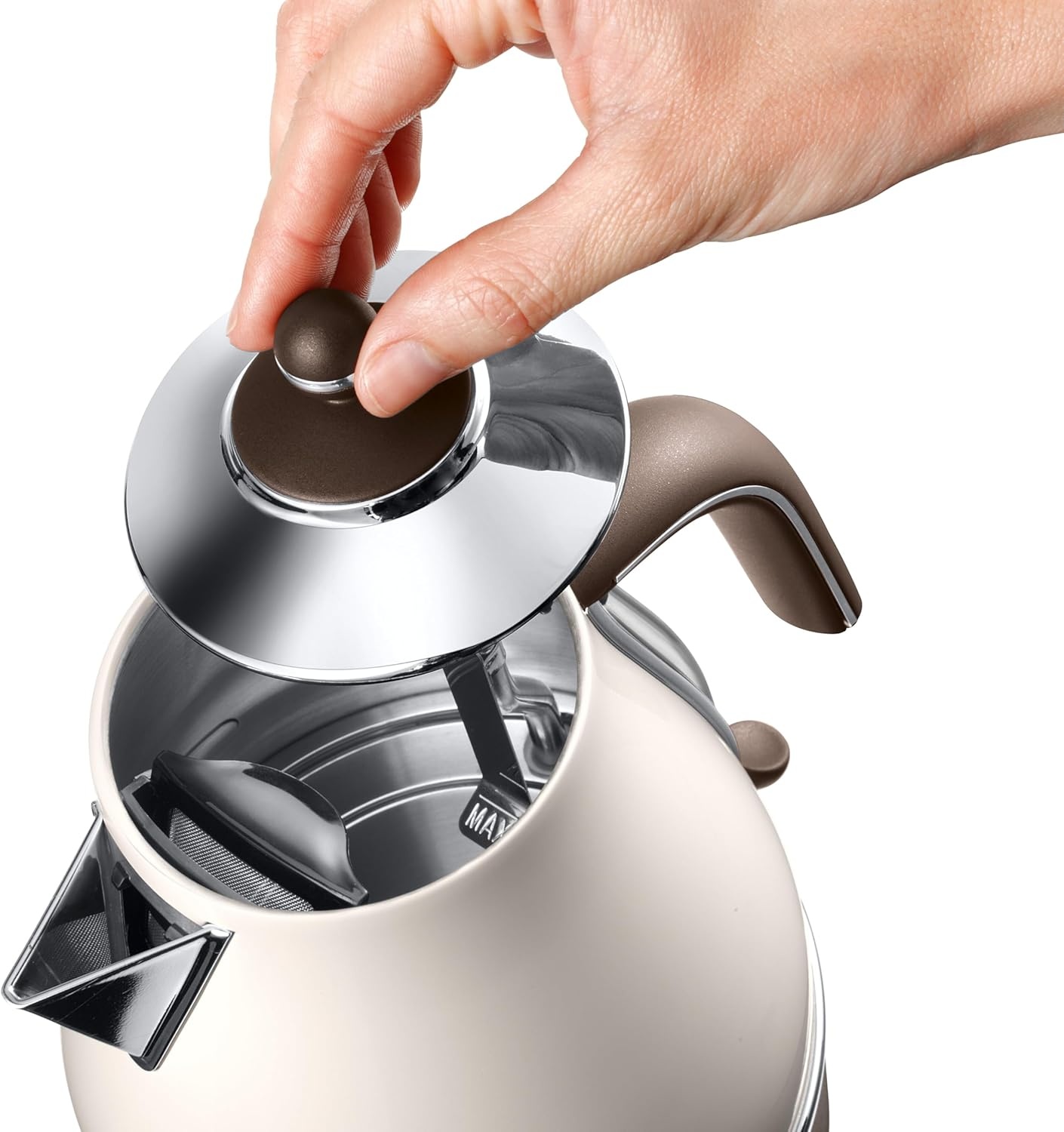 Delonghi Icona Vintage 1.7L Kettle - Beige - Image 4