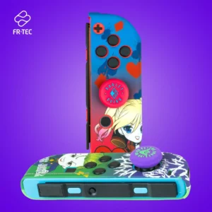 Fr-Tec Joker &Amp; Harley Quinn Nintendo Switch Accessory Kit | Cases &Amp; Grips 1 Bring Gotham'S Most Iconic Villains To Your Gaming Setup With The Officially Licensed ≪Strong≫Fr-Tec Joker &Amp; Harley Quinn Combo Pack≪/Strong≫. Designed For Nintendo Switch And Switch Oled Joy-Con Controllers, The Kit Combines Hard Protective Cases With Comfortable Non-Slip Grips For Better Control, Protection And Unmistakable Dc Style. Jok1001 Switch Combo Pack Joker 03 Bring Gotham'S Most Iconic Villains To Your Gaming Setup With The Officially Licensed ≪Strong≫Fr-Tec Joker &Amp; Harley Quinn Combo Pack≪/Strong≫. Designed For Nintendo Switch And Switch Oled Joy-Con Controllers, The Kit Combines Hard Protective Cases With Comfortable Non-Slip Grips For Better Control, Protection And Unmistakable Dc Style. Fr-Tec Joker &Amp; Harley Quinn Nintendo Switch Accessory Kit Fr-Tec Joker &Amp; Harley Quinn Nintendo Switch Accessory Kit | Cases &Amp; Grips