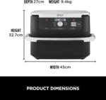 Ninja Foodi FlexDrawer MegaZone Air Fryer 10.4L AF500ME - Image 3