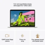 لابتوب Apple MacBook Air مقاس 15 بوصة - شريحة M4 مُصمَّم لـ Apple Intelligence - ذاكرة 16GB - SSD بسعة 256GB - أزرق سماوي MC7A4 (Copy) (Copy) (Copy) - الصورة 5