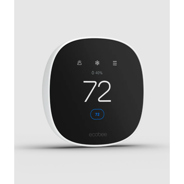 Ecobee Smart Thermostat Essential - Single Fan Speed - White EB-STATE7-01