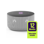 Yasmina Mini AI Smart Speaker | Arabic & English Voice Assistant - Grey +12months Subscription Include