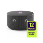Yasmina Mini AI Smart Speaker | Arabic & English Voice Assistant - Black +12months Subscription Include