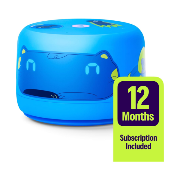 Yasmina Lite AI Smart Speaker – Green | Arabic & English Voice Assistant + 12months Subscription Include