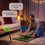 Yasmina Lite AI Smart Speaker – Green | Arabic & English Voice Assistant + 12months Subscription Include - Image 9