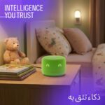 Yasmina Lite AI Smart Speaker – Green | Arabic & English Voice Assistant + 12months Subscription Include - Image 8